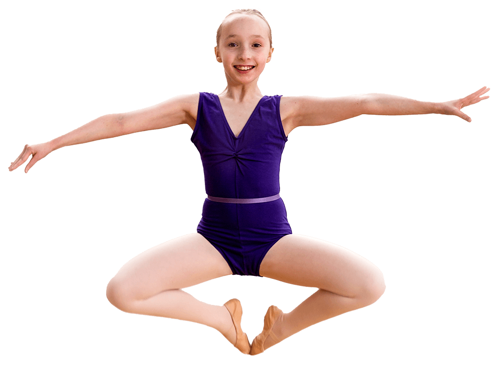 ballet dancer jumping