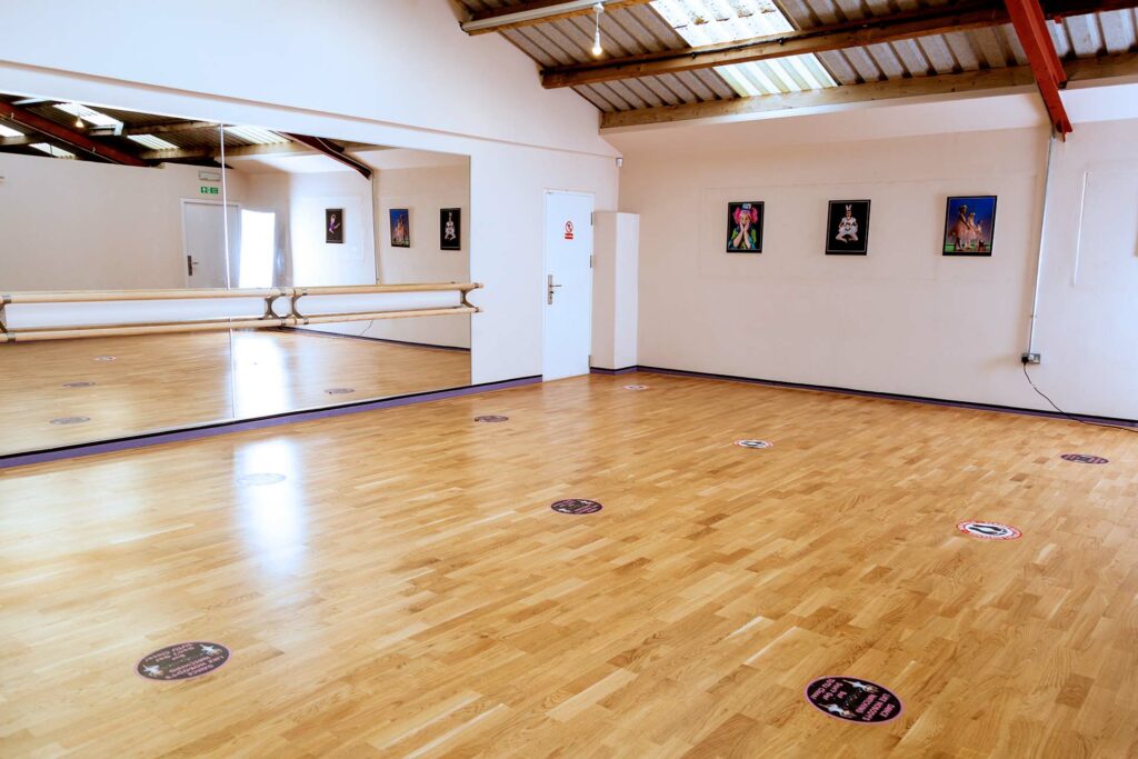 dance studio in staffordshire